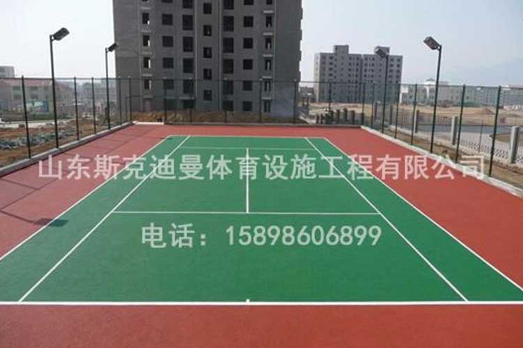 賓館聚氨酯塑膠跑道